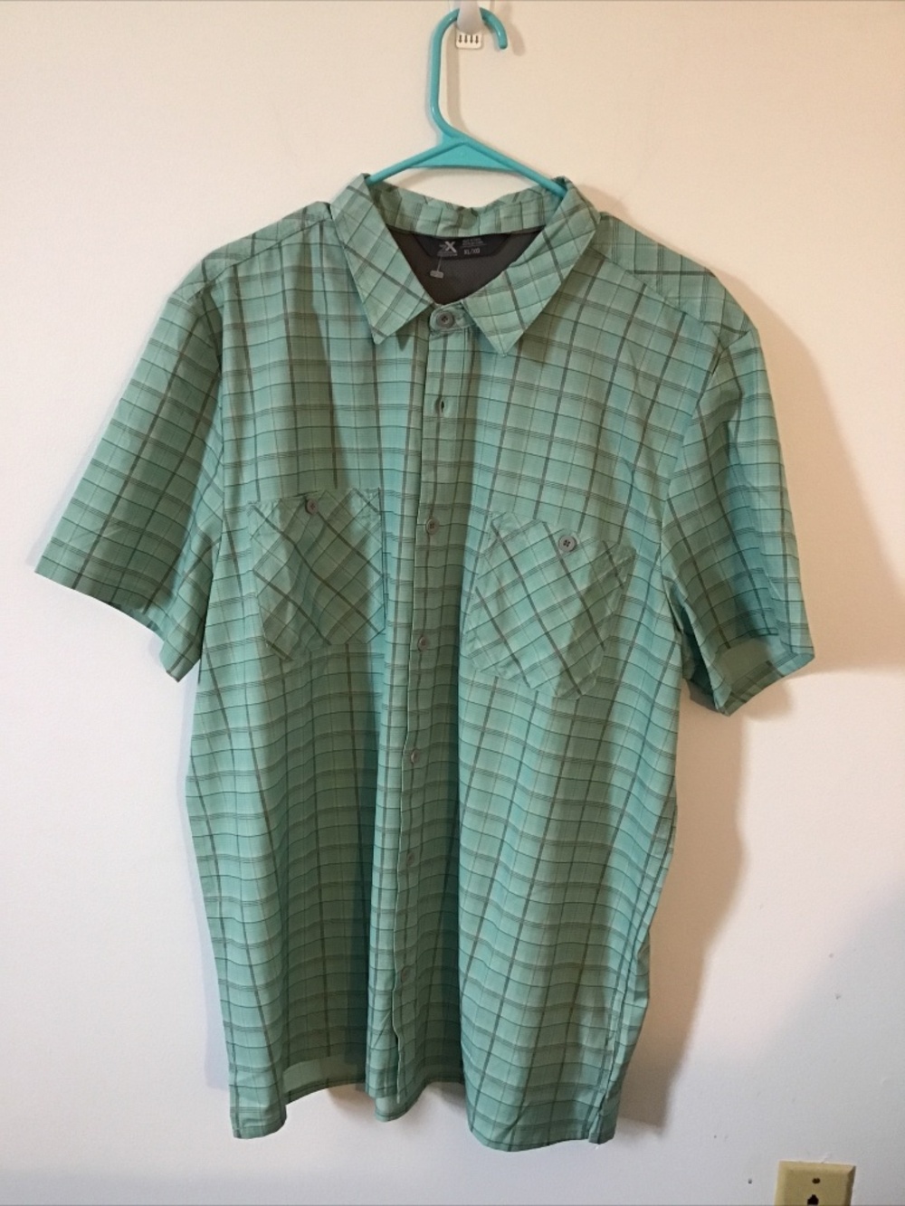 ZeroXposur Short Sleeve  Button-Up Shirt Mens XL